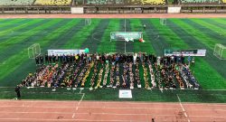 جشن ۱۰۰۰ نفری فوتبال پایه استان گیلان