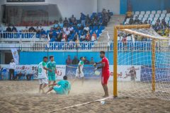 نتایج روز نخست مسابقات زیرگروه فوتبال ساحلی کشور + گزارش تصویری