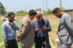بازدید الماسخاله از هیات فوتبال شهرستان رشت