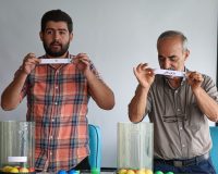 قرعه کشی لیگ یک فوتبال نوجوانان گیلان + گزارش تصویری