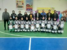 اتحاد املش قهرمان فوتسال  دختران نوجوان گیلان