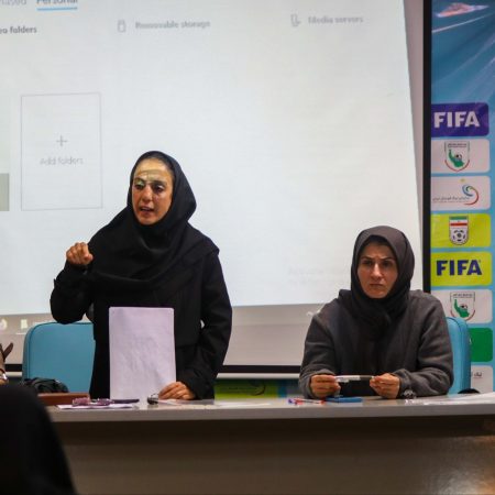 آزمون تئوری و دانش افزایی داوران درجه ۳ بانوان گیلان