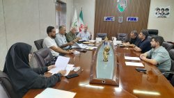جلسه هم اندیشی کارگروه مدارس فوتبال گیلان برگزار شد