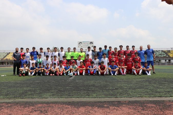 گالری عکس دیدار دوستانه تیم منتخب زیر ۱۴ سال گیلان با پاسارگاد لاهیجان